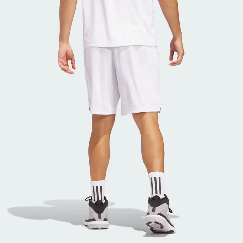 Short da basket Legends 3-Stripes White miniatura 2