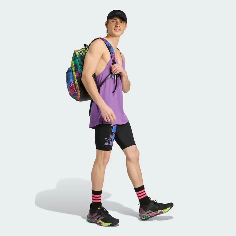 Short da bicicletta adidas x Jeremy Scott Black miniatura 3