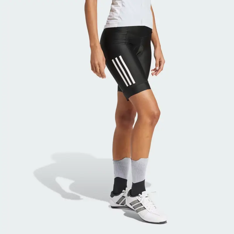 Short da ciclismo Essentials 3-Stripes Padded Black miniatura 3