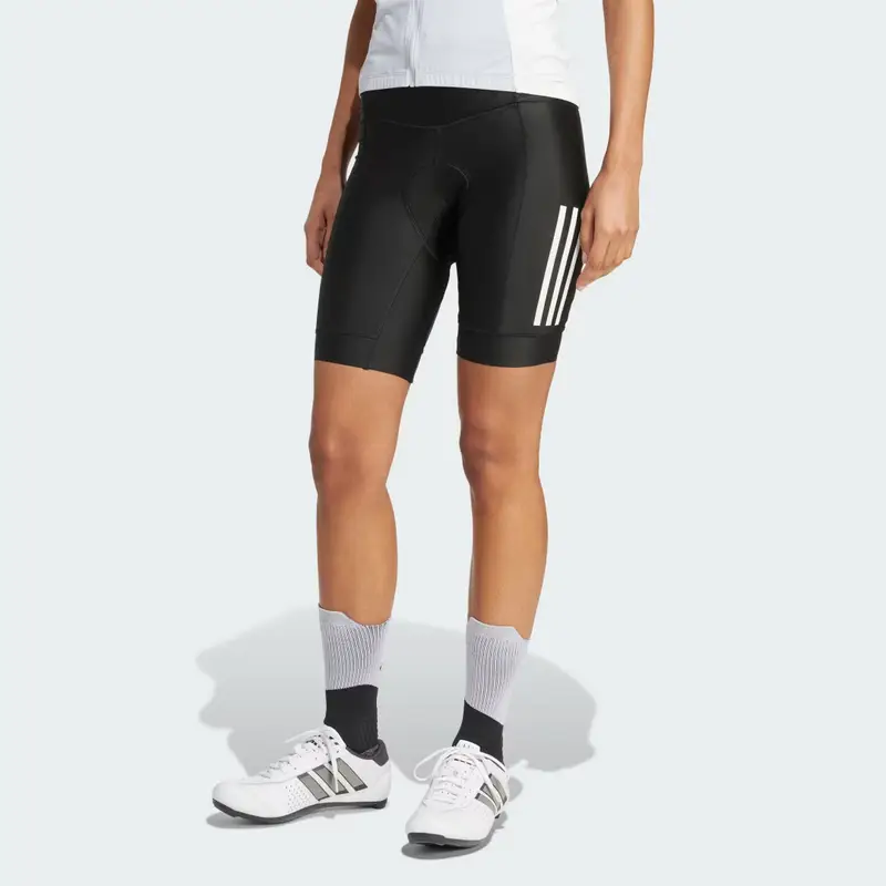 Short da ciclismo Essentials 3-Stripes Padded Black