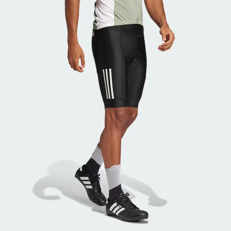 Short da ciclismo Essentials 3-Stripes Padded Black miniatura 3