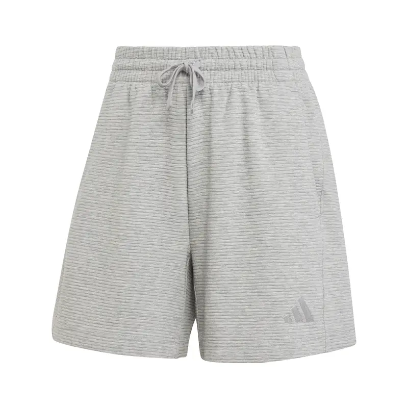 Short da donna a coste adidas ALL SZN Gris