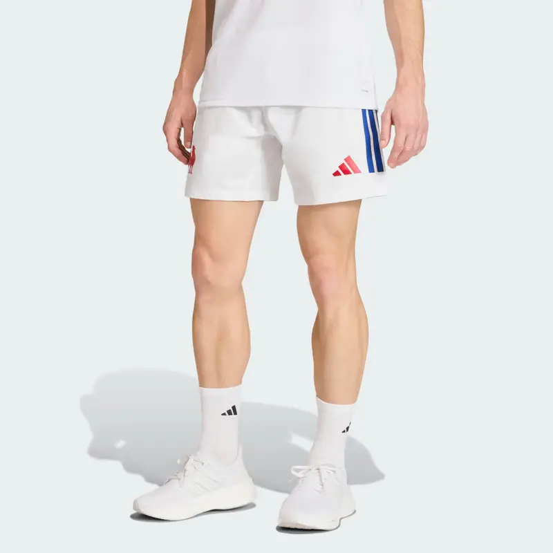 Short da gioco replica Rugby Francia White