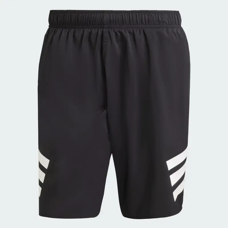 Short da nuoto 3-Stripes 8-Inch Black miniatura 4