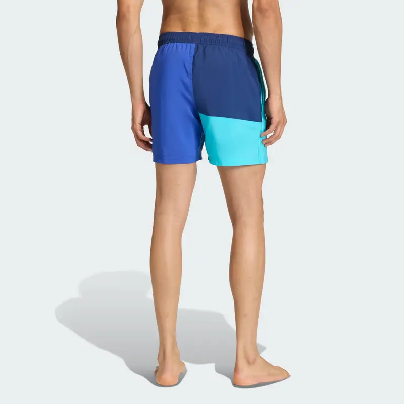 Short da nuoto Colorblock 5 POLLICI Lucid Cyan miniatura 2