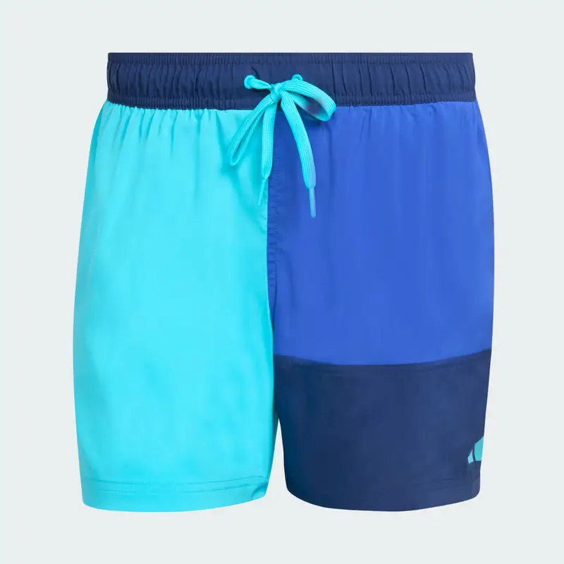 Short da nuoto Colorblock 5 POLLICI Lucid Cyan miniatura 4