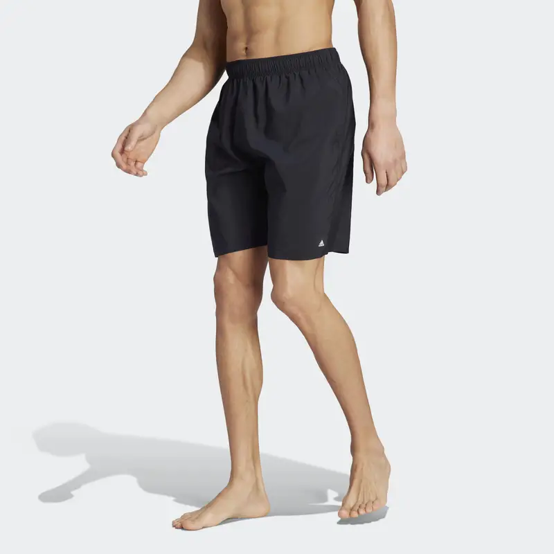 Short da nuoto Solid CLX Classic-Length | Adidas Nero