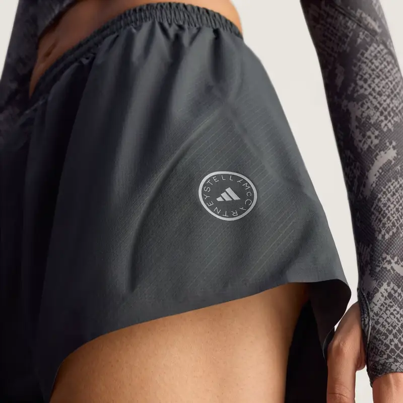 Short da running adidas by Stella McCartney TruePace Black miniatura 4