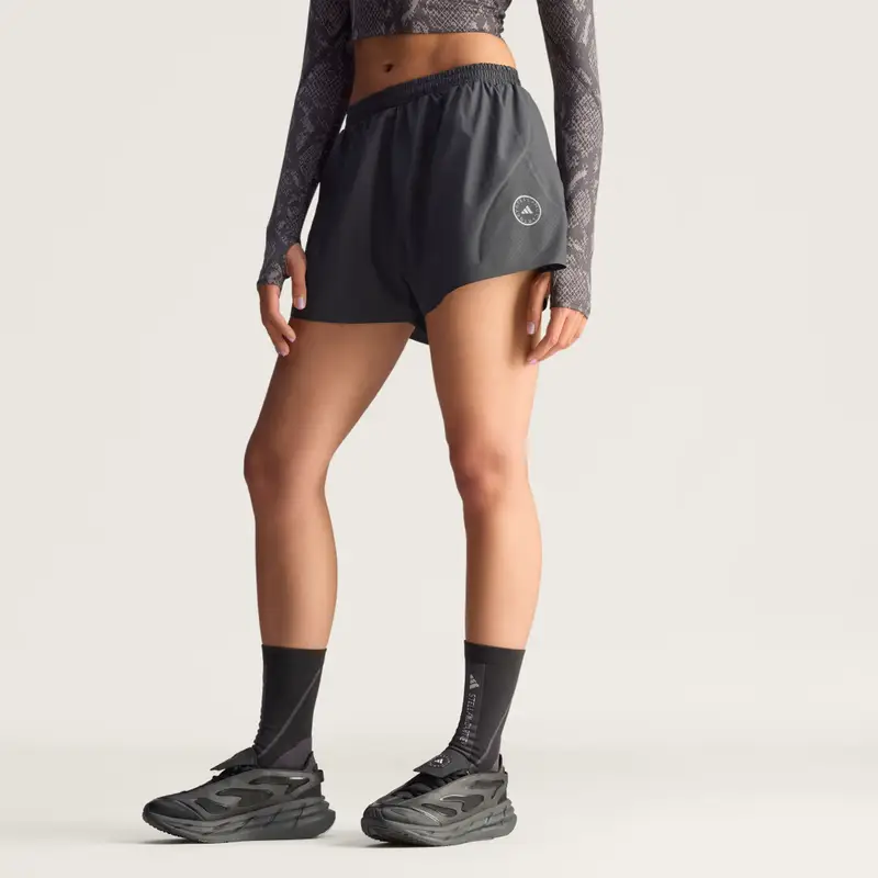 Short da running adidas by Stella McCartney TruePace Black