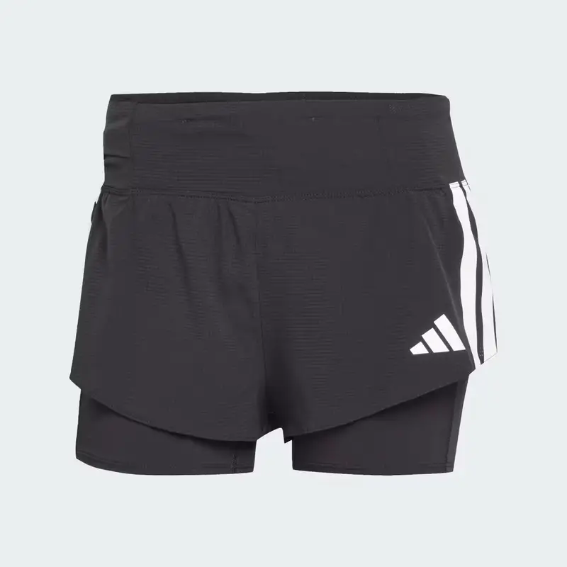 Short da running adizero 2-in-1 Gel Pocket Black miniatura 4