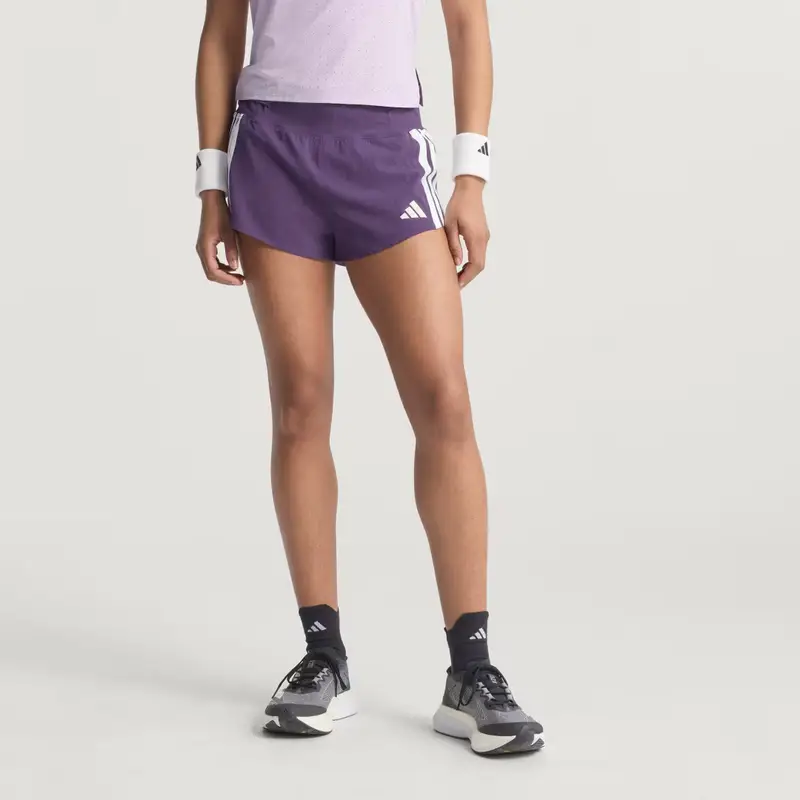 Short da running adizero Gel Pocket Aurora Plum