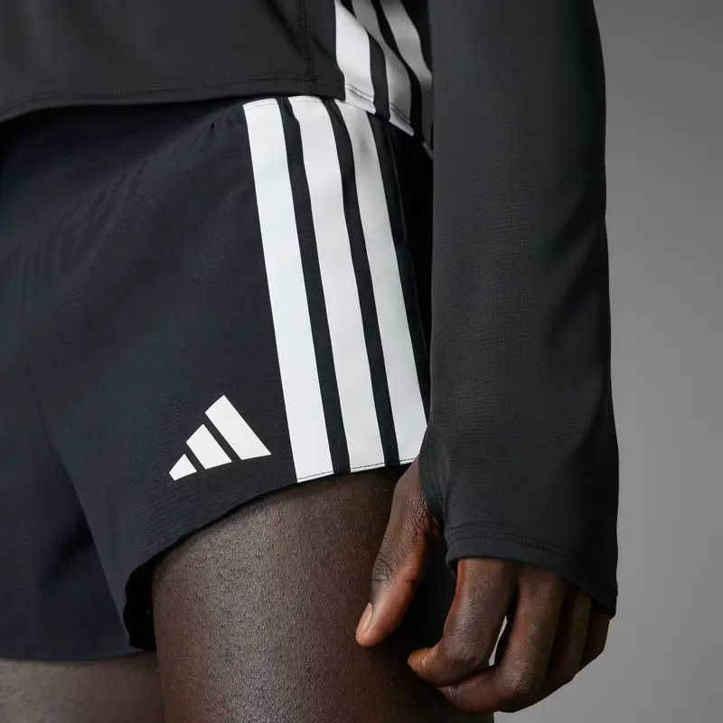 Short da running adizero Gel Pocket Black miniatura 3