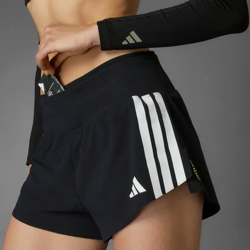 Short da running adizero Gel Pocket Black miniatura 3