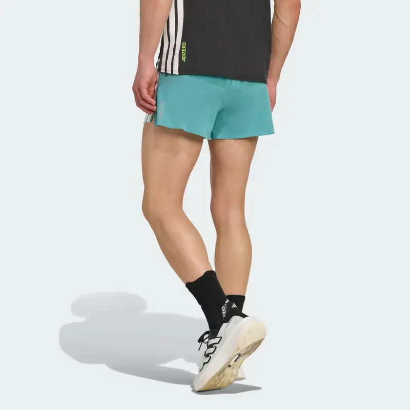 Short da running adizero Gel Pocket Powder Teal miniatura 2