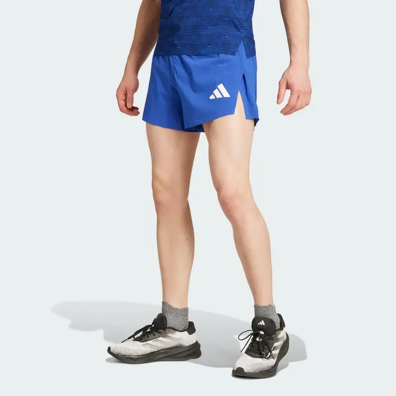 Short da running Split Team France | Adidas Blu