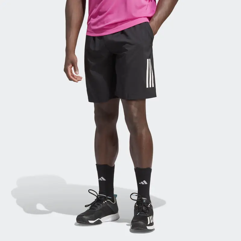 Short da tennis Club 3-Stripes | Adidas Nero