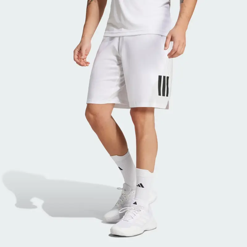 Short da tennis Club Climacool 3-Stripes White