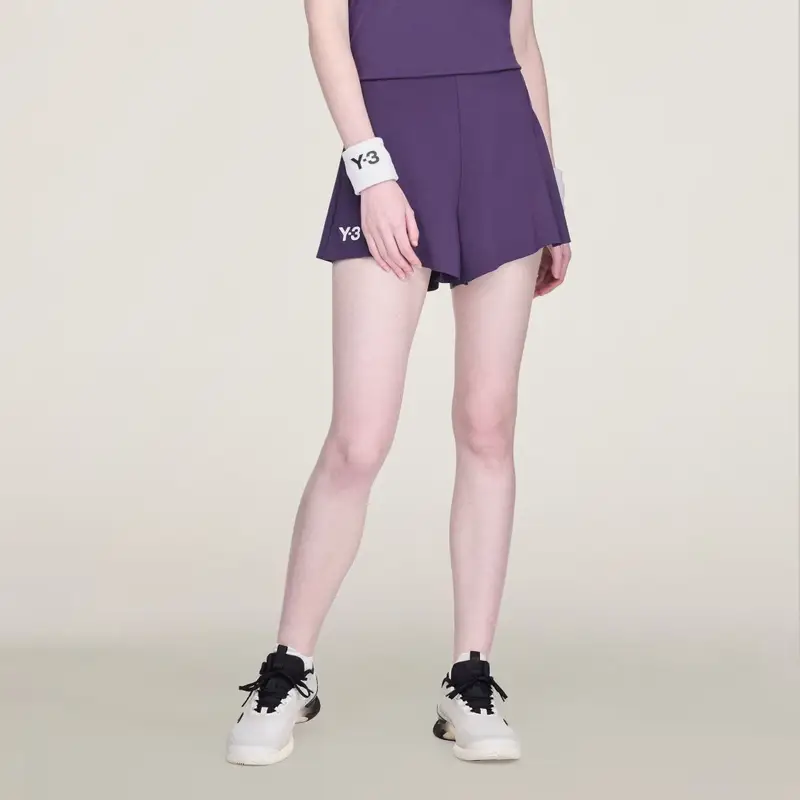 Short da tennis Y-3 Pro Match Aurora Plum miniatura 4