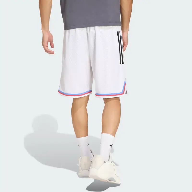 Short da trasferta Uomo Paris Basketball White miniatura 2
