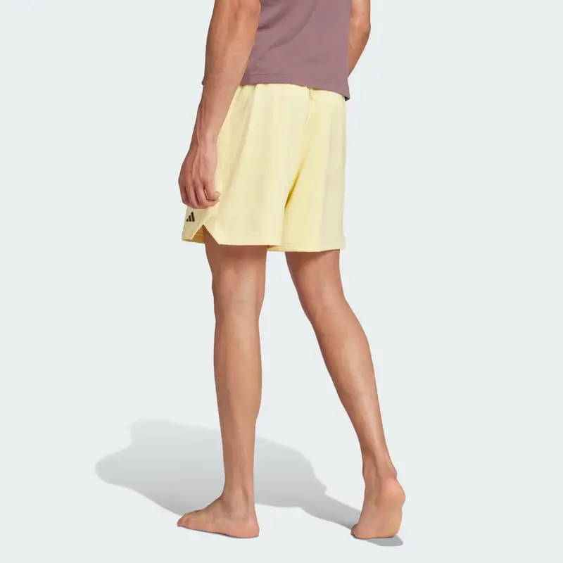 Short da yoga Designed for Training Knit Almost Yellow miniatura 2