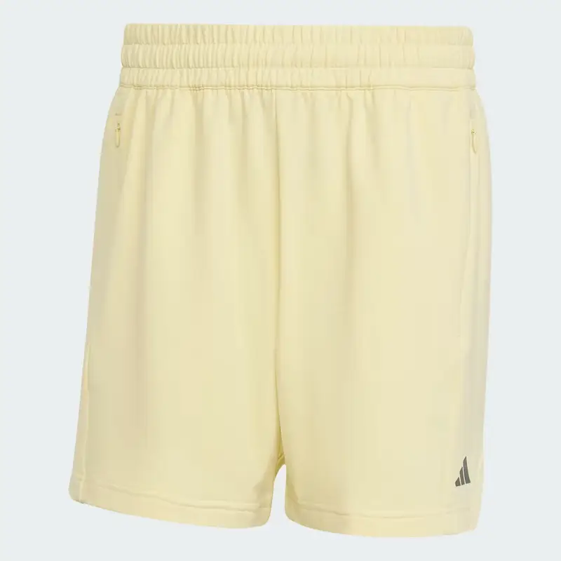 Short da yoga Designed for Training Knit Almost Yellow miniatura 4