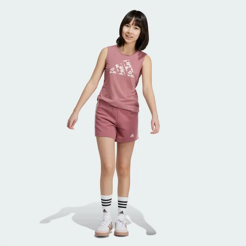 Short Essentials 3-Stripes | Adidas Rosa