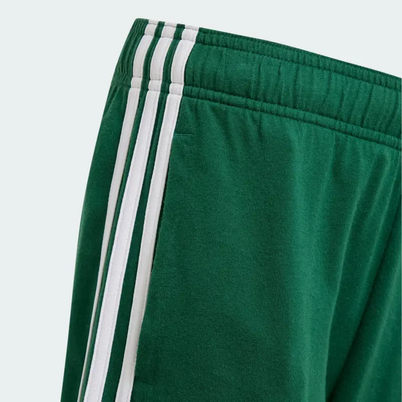 Short Essentials 3-Stripes Knit Collegiate Green miniatura 3