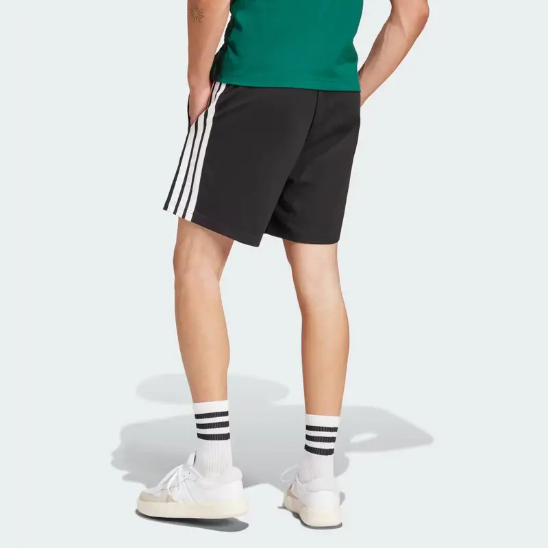 Short Essentials 3-Stripes Single Jersey 7-Inch Black miniatura 2