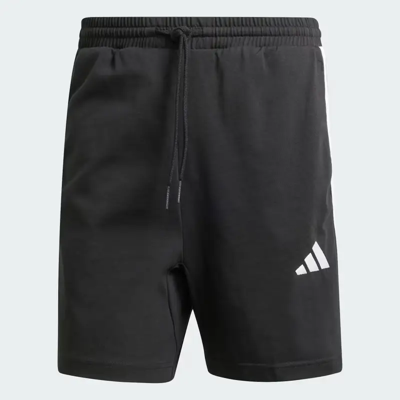 Short Essentials 3-Stripes Single Jersey 7-Inch Black miniatura 4