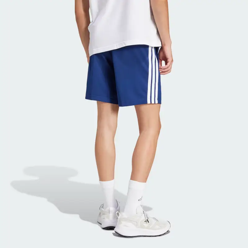 Short Essentials 3-Stripes Single Jersey 7-Inch Dark Blue miniatura 2
