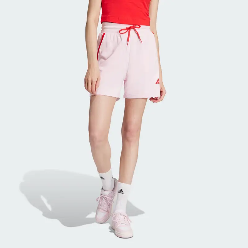 Short Essentials Color Pop French Terry Clear Pink