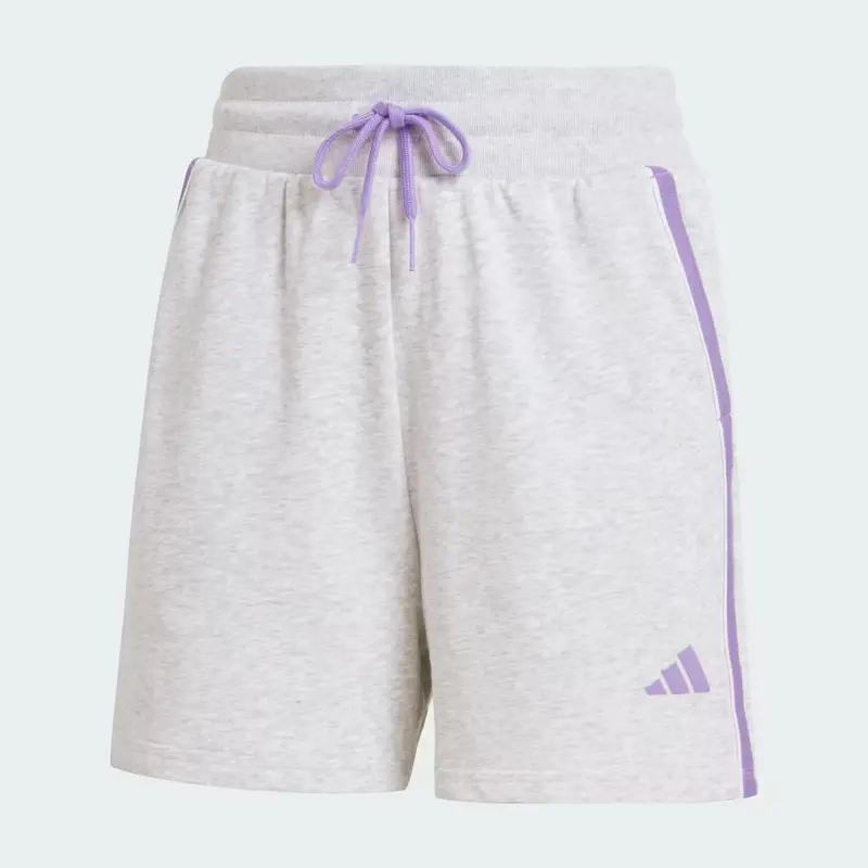 Short Essentials Color Pop French Terry Light Grey Heather miniatura 4