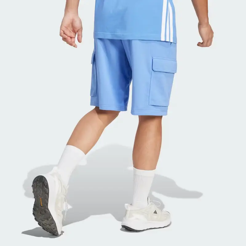 Short Essentials Feel Cozy French Terry Cargo Blue Fusion miniatura 2