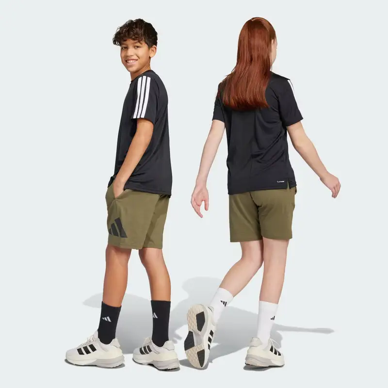 Short Essentials Junior Olive Strata miniatura 2