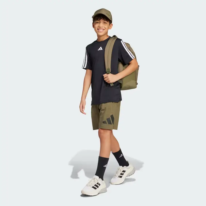 Short Essentials Junior Olive Strata miniatura 3