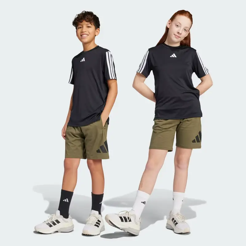 Short Essentials Junior Olive Strata