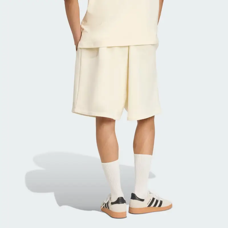 Short Essentials Linear Oversized Cream White miniatura 2