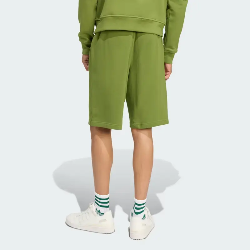 Short Essentials Trefoil Tech Olive miniatura 2