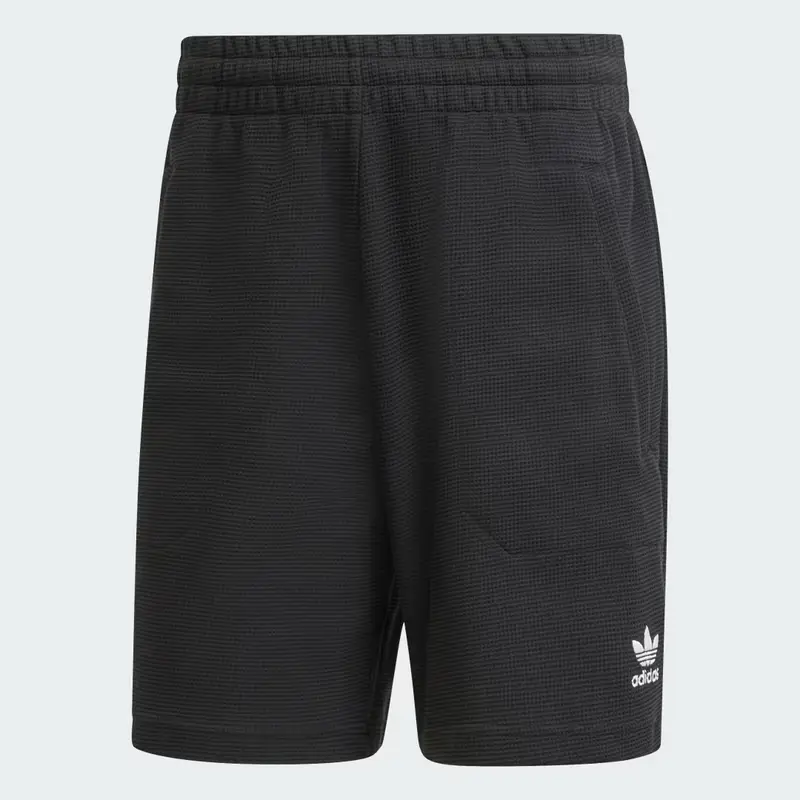 Short Essentials Trefoil Waffle Black miniatura 4