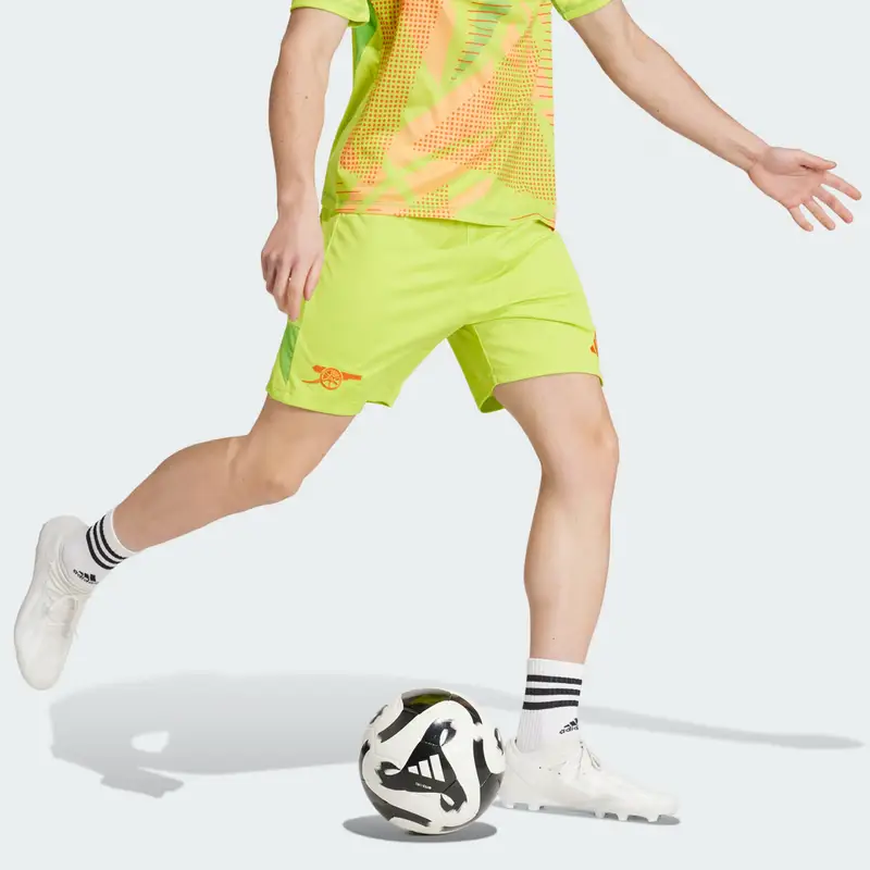 Short Goalkeeper 24/25 Arsenal FC Semi Solar Yellow miniatura 3