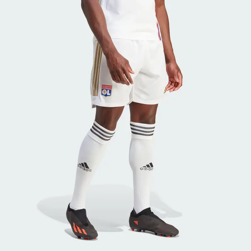 Short Home 23/24 Olympique Lyonnais | Adidas Bianco