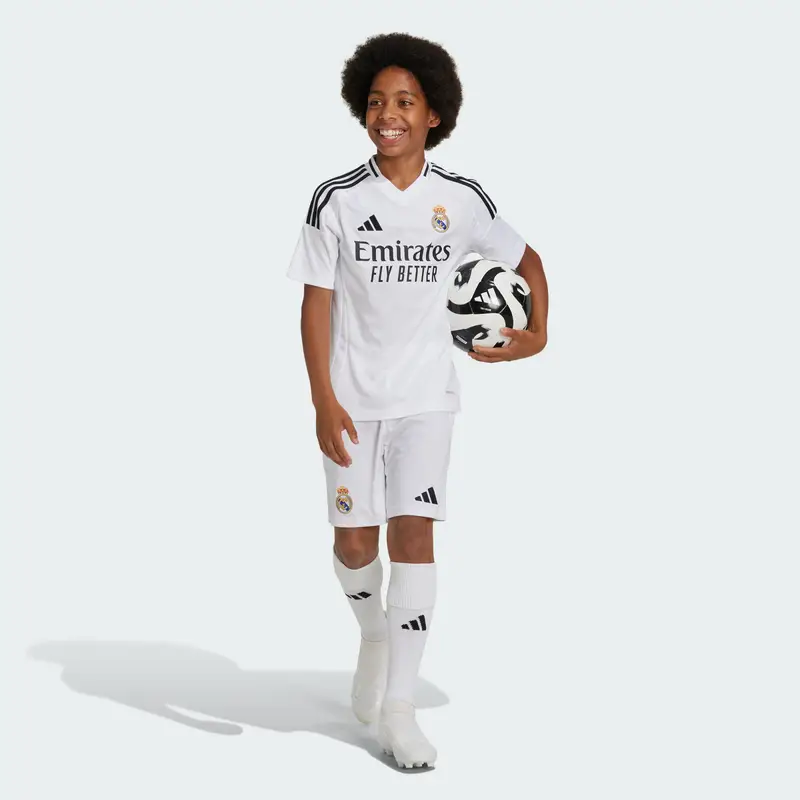 Short Home 24/25 Junior Real Madrid | Adidas Bianco