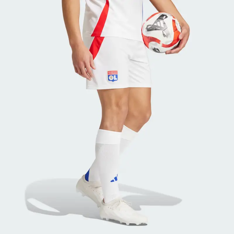 Short Home 24/25 Olympique Lyonnais White miniatura 3