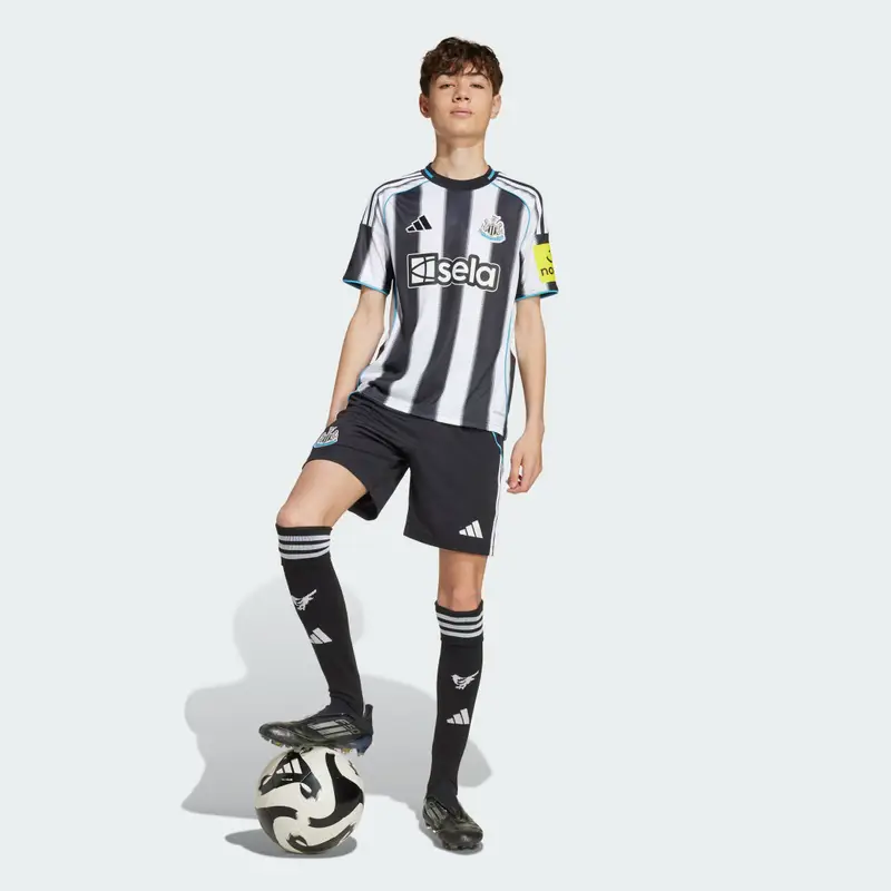 Short Home 25/26 Junior Newcastle United FC Black miniatura 3