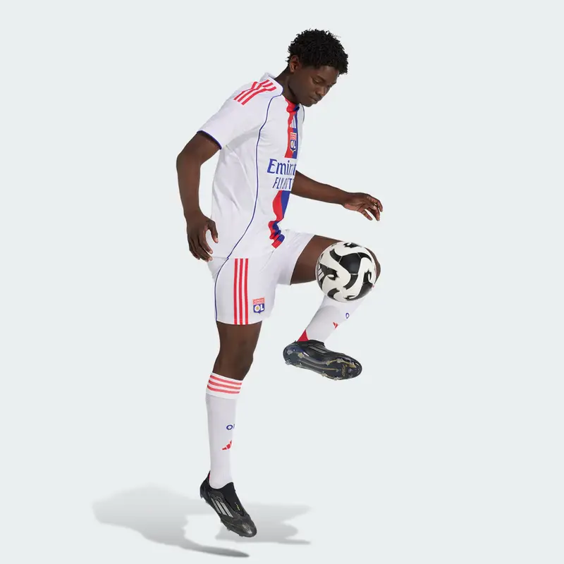 Short Home 25/26 Olympique Lyonnais White miniatura 3