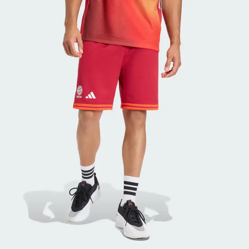 Short Home FC Bayern MÃ¼nchen Basketball Active Maroon