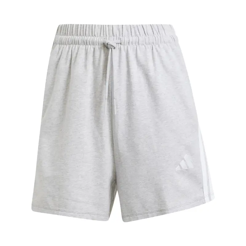 Short in cotone adidas Essentials 3-Stripes Gris