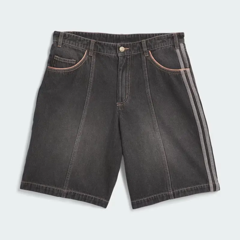 Short in denim Tyshawn Black miniatura 4