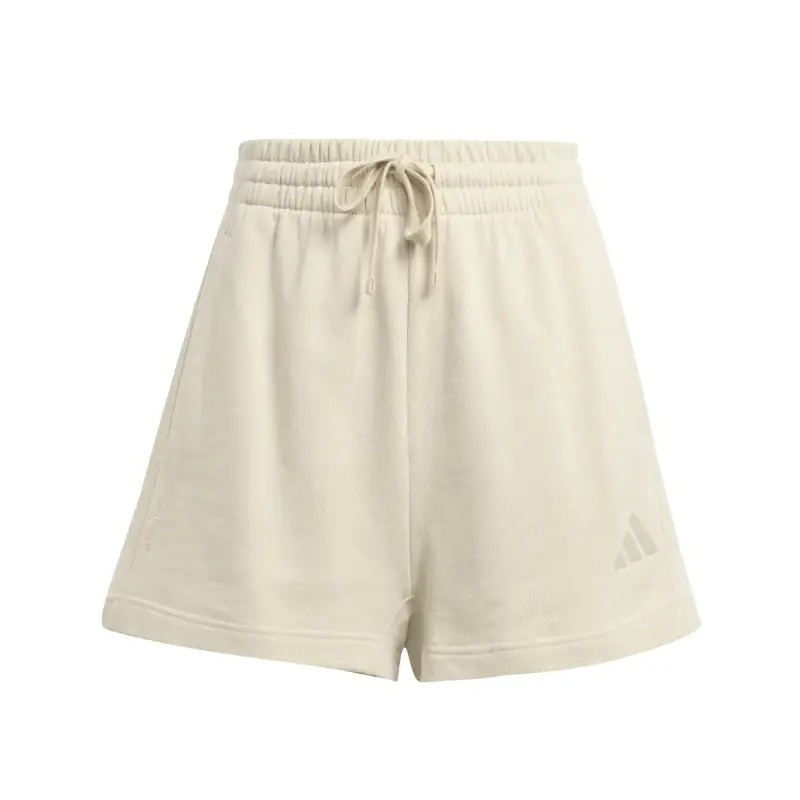 Short in french terry da donna adidas All Szn Beige