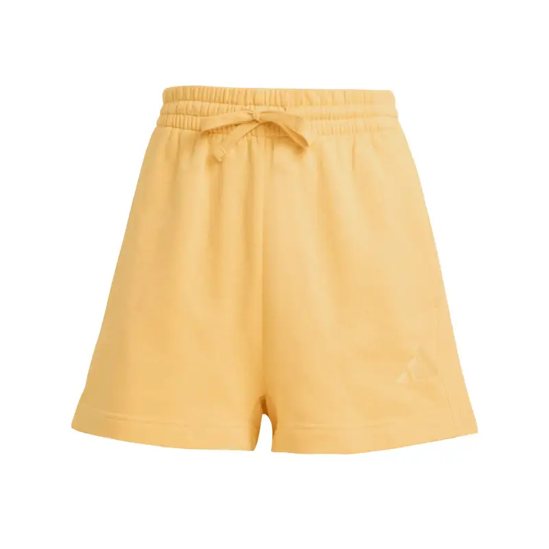 Short in french terry da donna adidas All Szn Orange